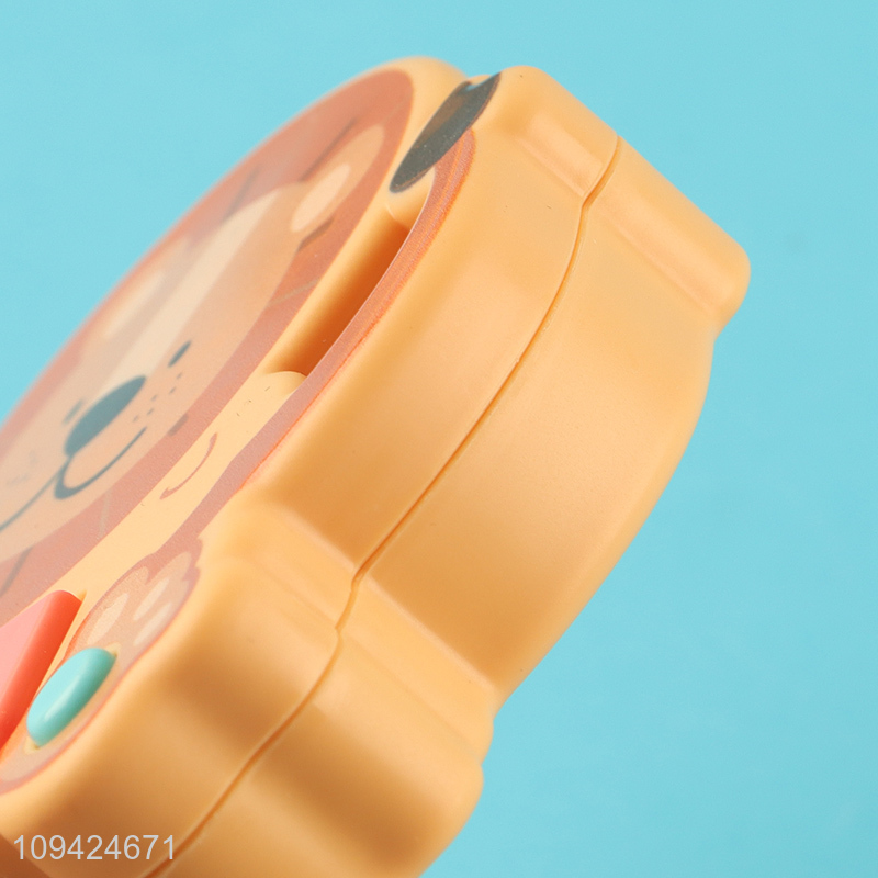 New arrival kids cartoon lion piano toys