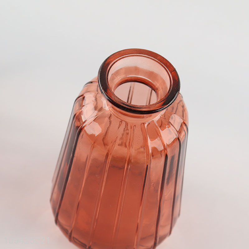 Top selling home decor glass flower vase wholesale