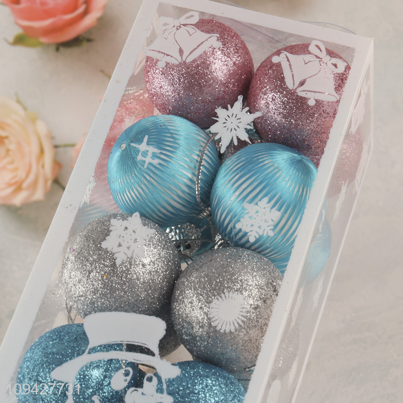 Low price shatterproof plastic christmas balls ornaments
