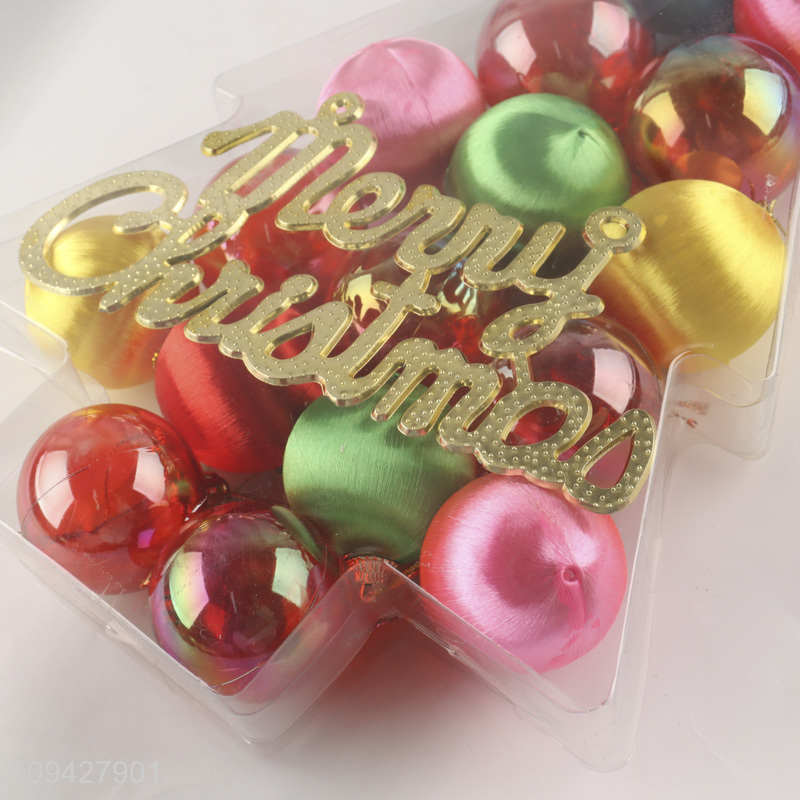 Factory price christmas ball for xmas decoration