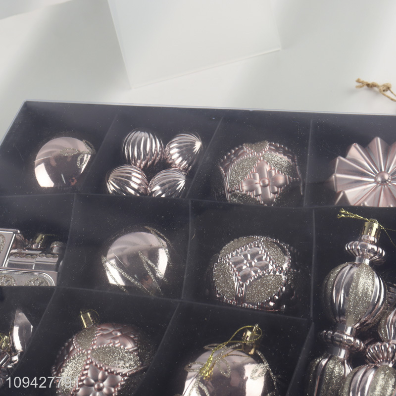 China wholesale christmas ball for xmas hanging ornament