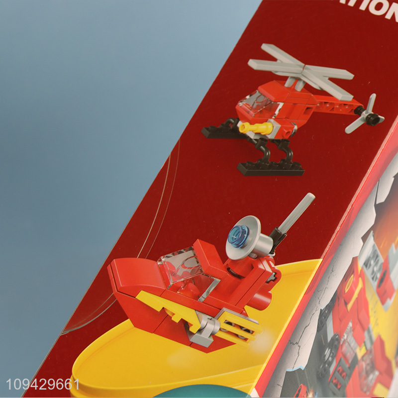 New Arrival Firefighting Rescue Building Blocks
