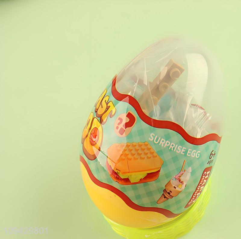 Wholesale Food Series DIY Puzzle Toy Brick