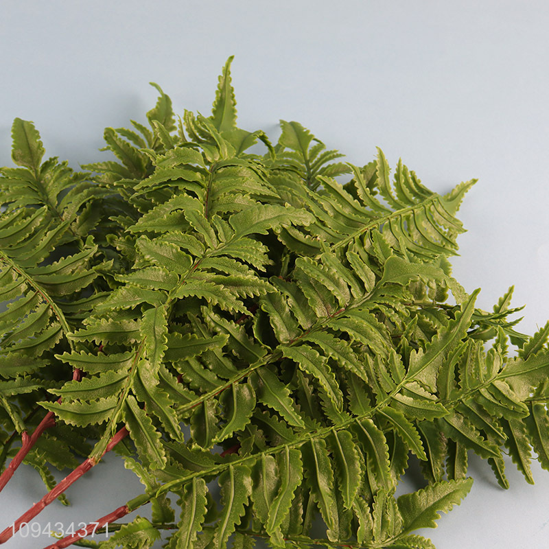 Low price natural green artificial persian fern