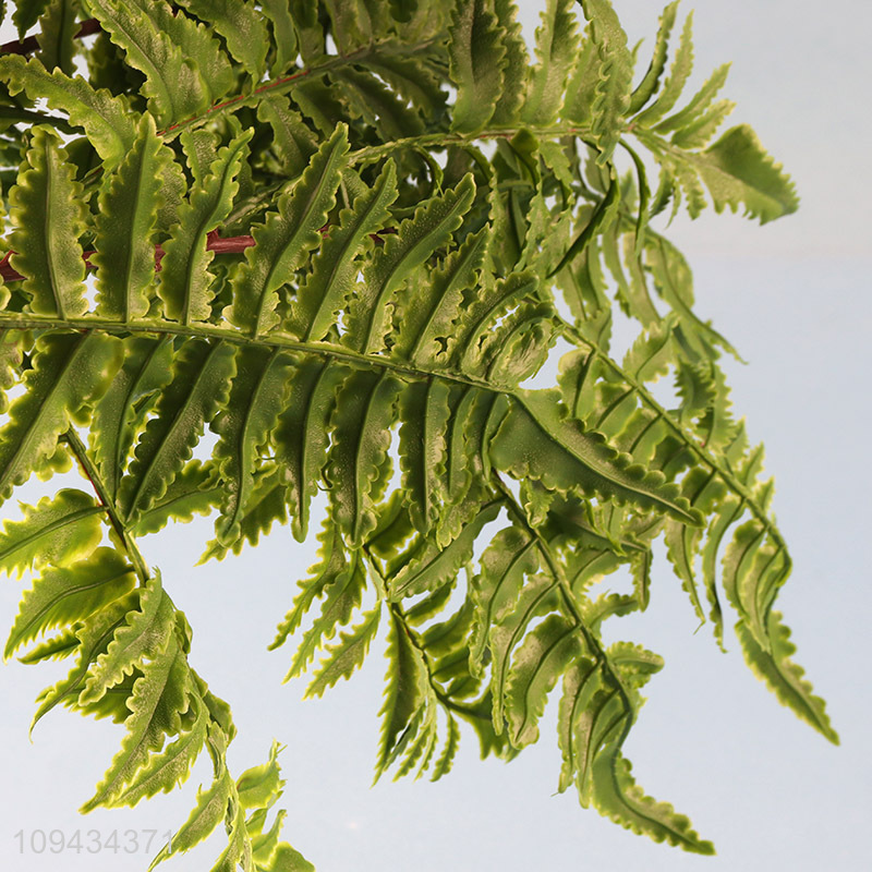 Low price natural green artificial persian fern