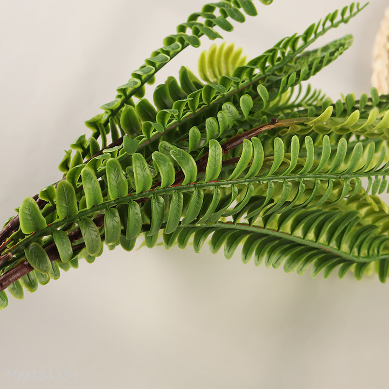 China supplier indoor decor plastic artificial persian fern