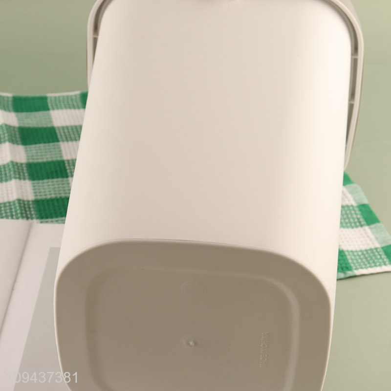 Good Quality Square Plastic Waste Bin With Lid