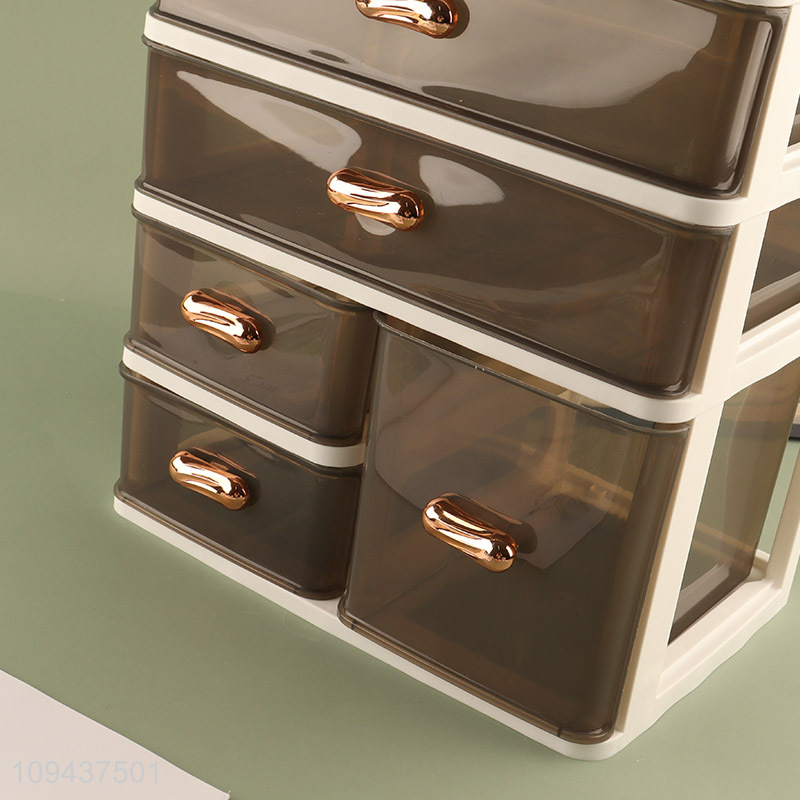 New Style Drawer Desktop Storage Box Makeup Organizer