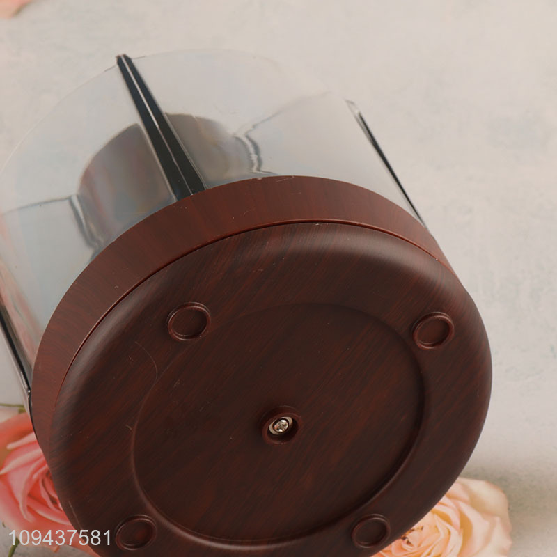 Fashion Multi-Compartment Rotating Pen Holder Desk Organizer