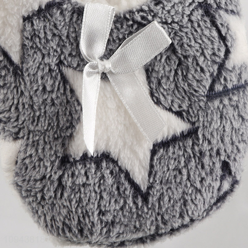 Hot selling multicolor winter plsuh home slippers