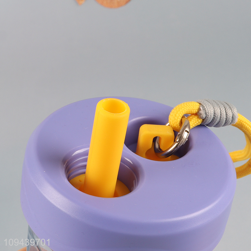 China products plastic water bottle straw cup