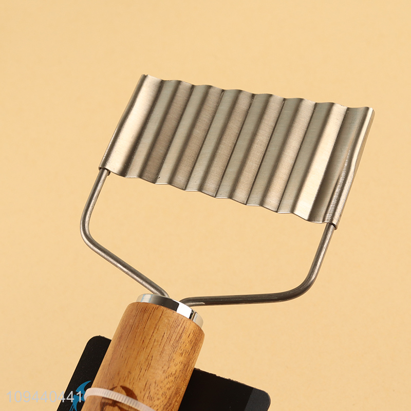 New arrival stainless steel vegetable crinkle cutter