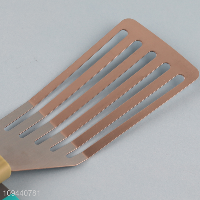China factory kitchen slotted spatula cooking spatula