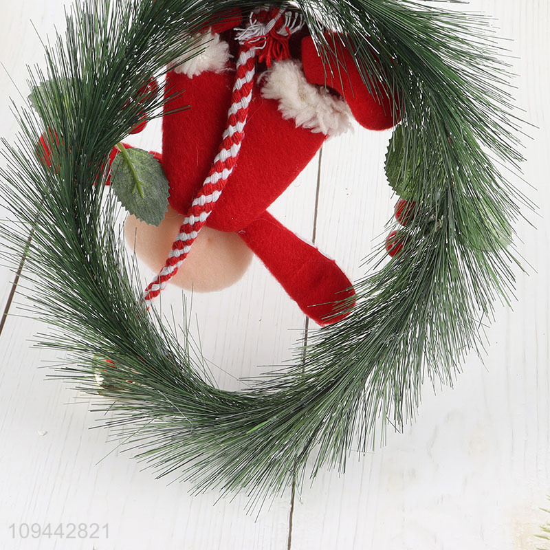 Wholesale christmas wreath hanging ornament decor