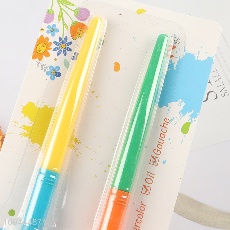 New product kids durable artist painting brush set