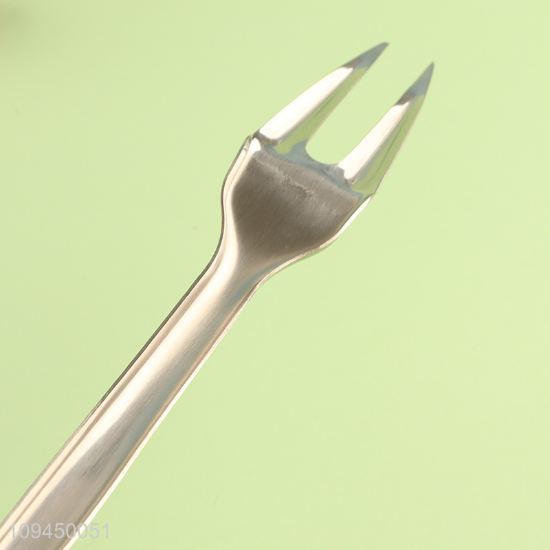 Low price stainless steel meat fork for sale