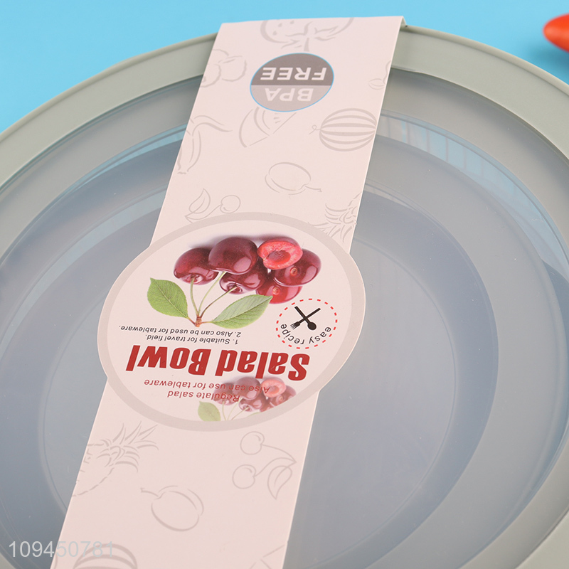 Factory price kitchen salad bowl tableware bowl with lid