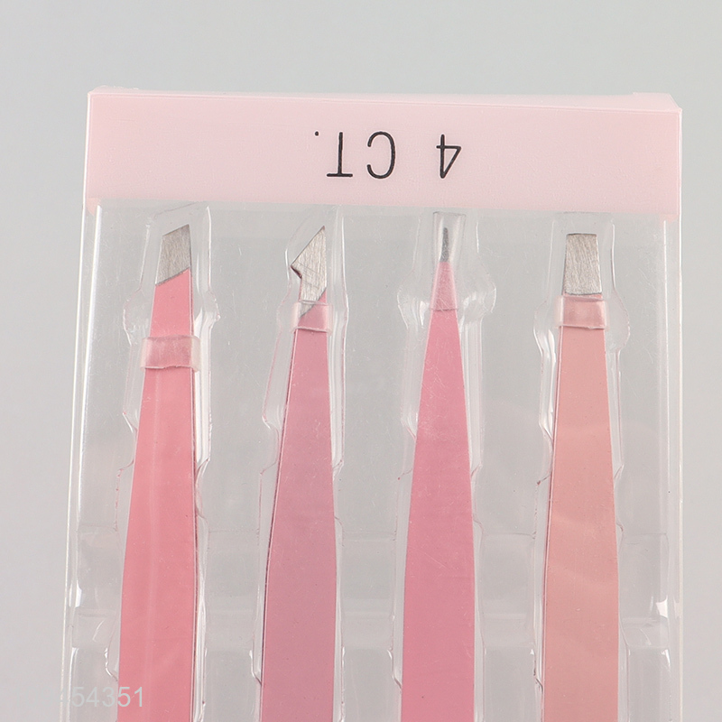 Good selling 4pcs makeup tool eyebrow clips eyelash clips