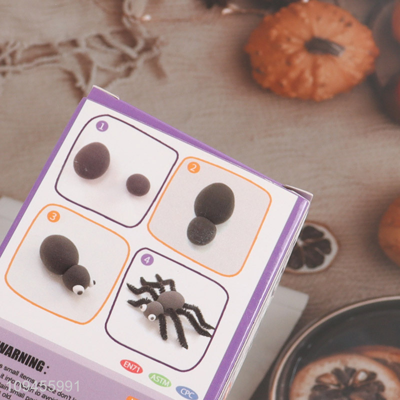 Yiwu market spider shape super clay toys