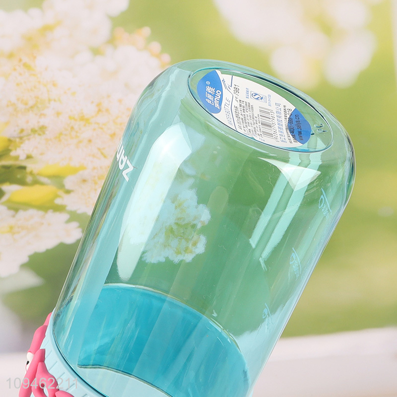 Best selling plastic water bottle drinking bottle with straw