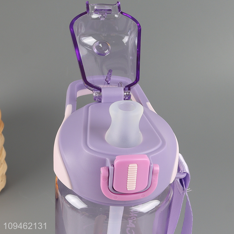 Good sale purple plastic water bottle drinking bottle