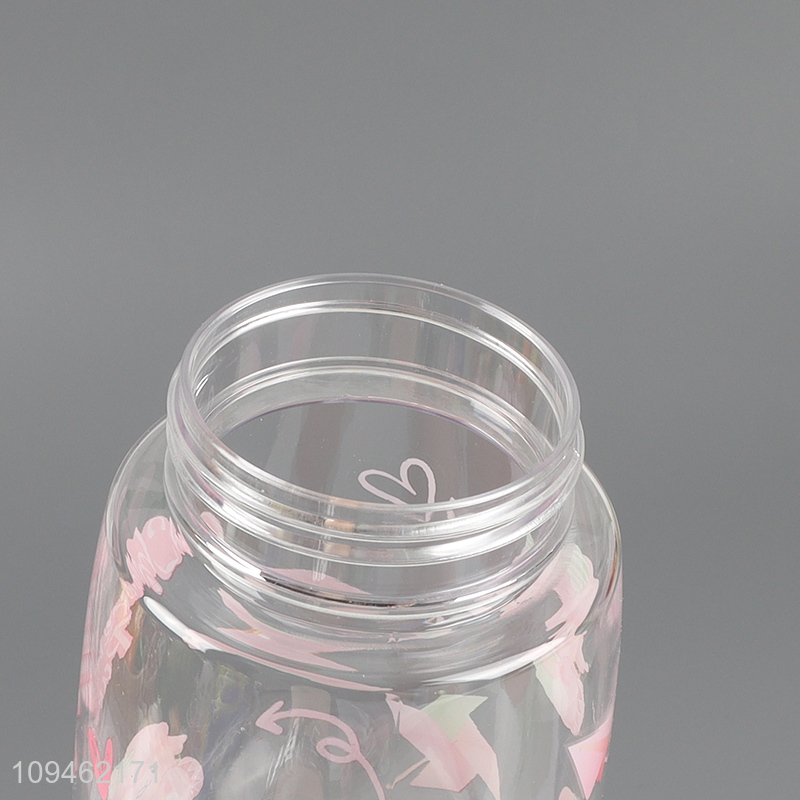 Hot products cartoon plastic water bottle for kids