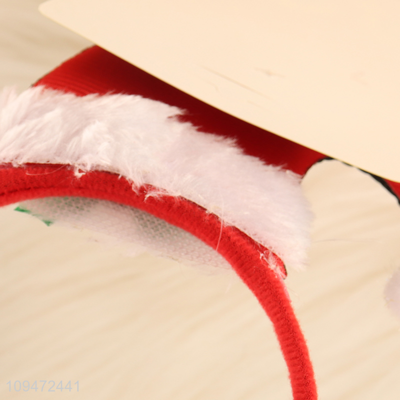 China wholesale novelty christmas hair hoop hair accessories