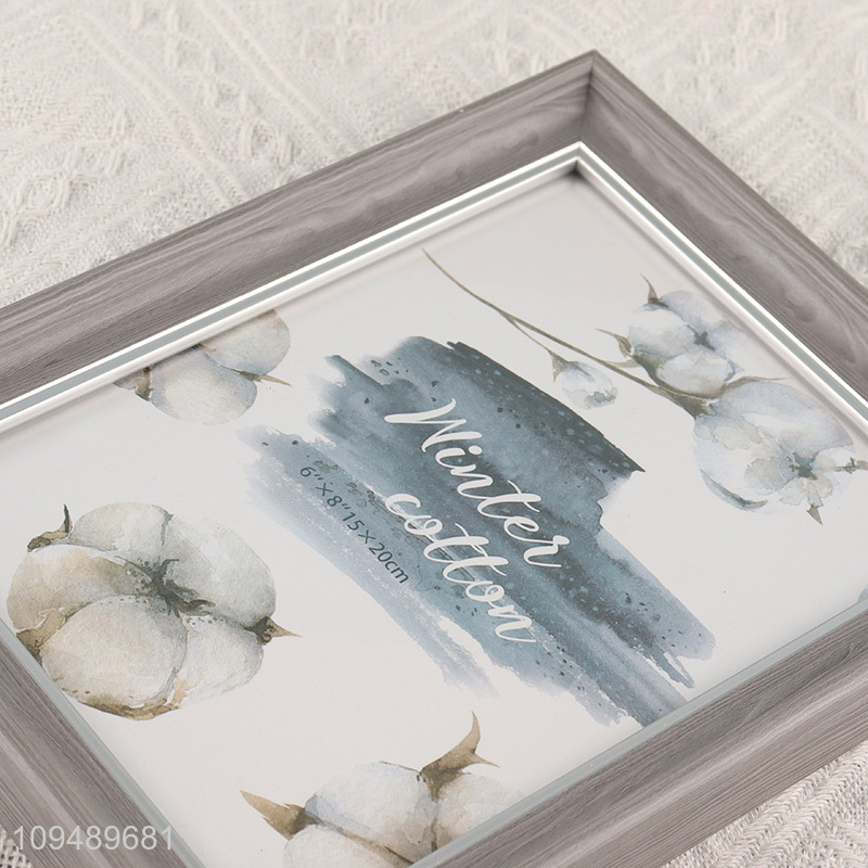 China wholesale home decor photo frame picture frame