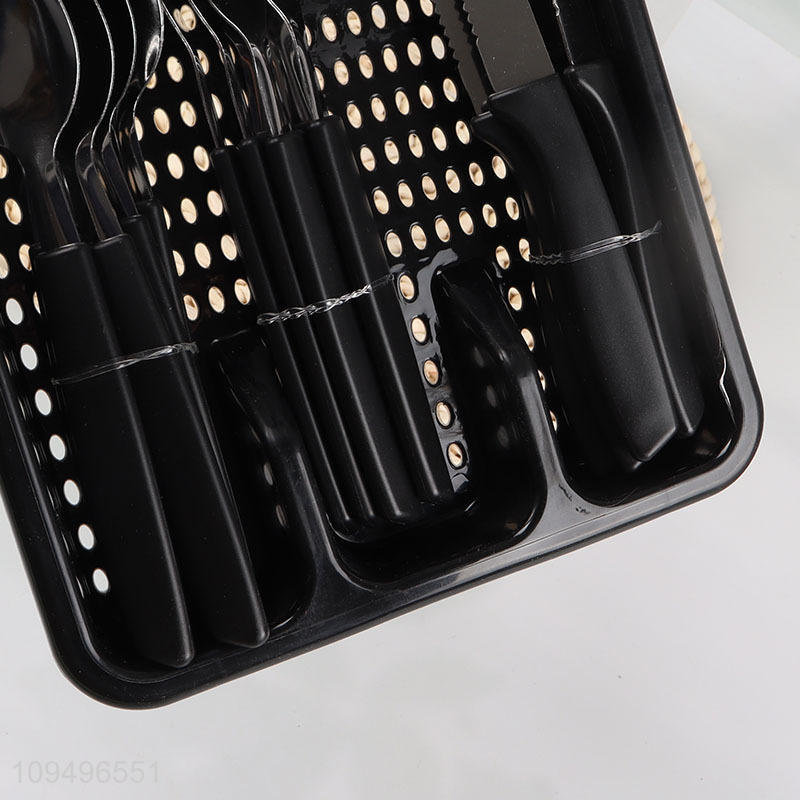 Best selling 24pcs stainless steel cutlery set