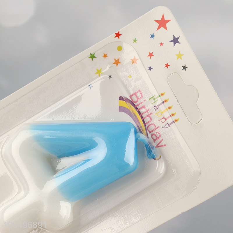 Factory supply decorative numeral candle for cake decoration