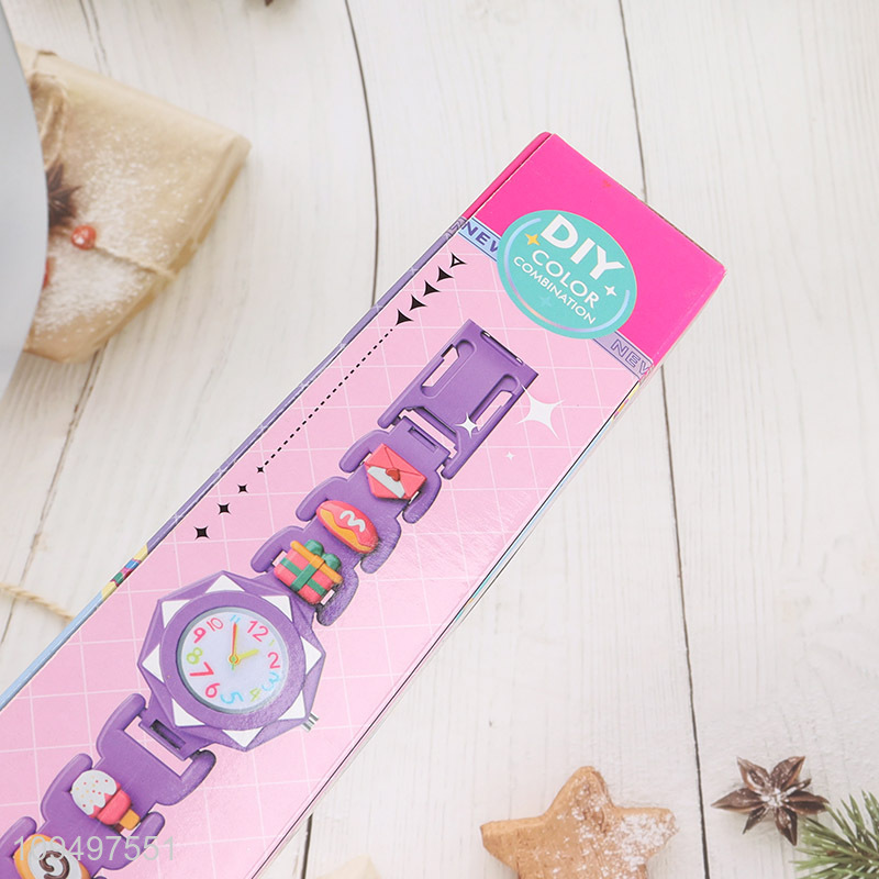 New arrival  kids diy fashion watch making kit