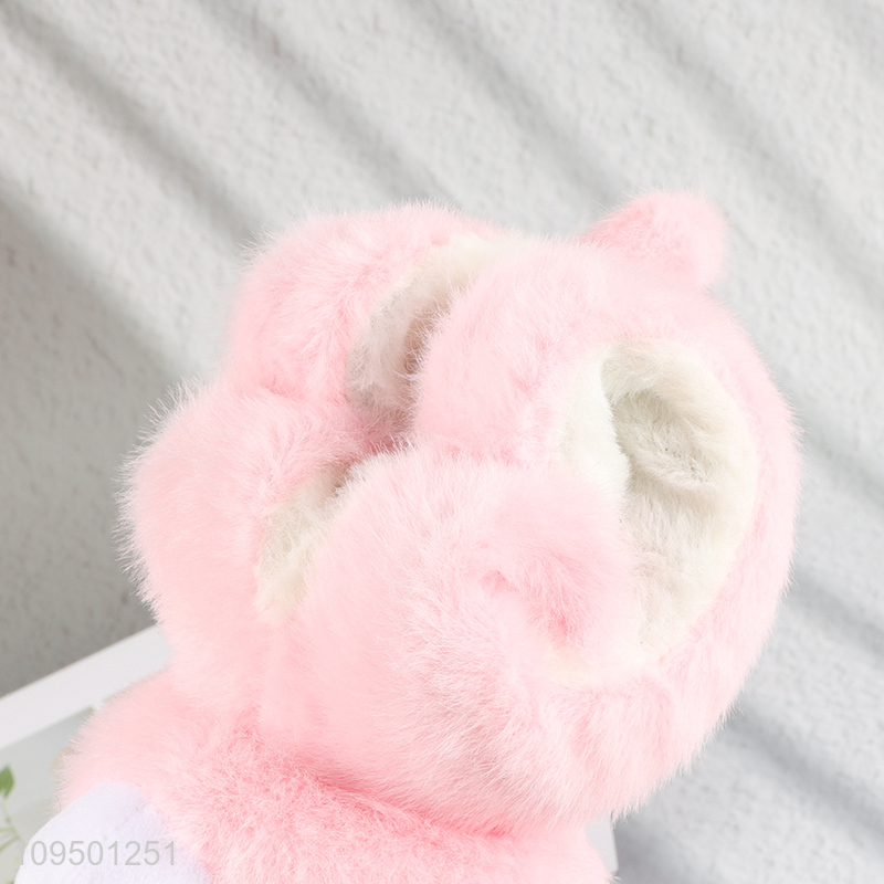 Wholesale pink rabbit pet plush toys