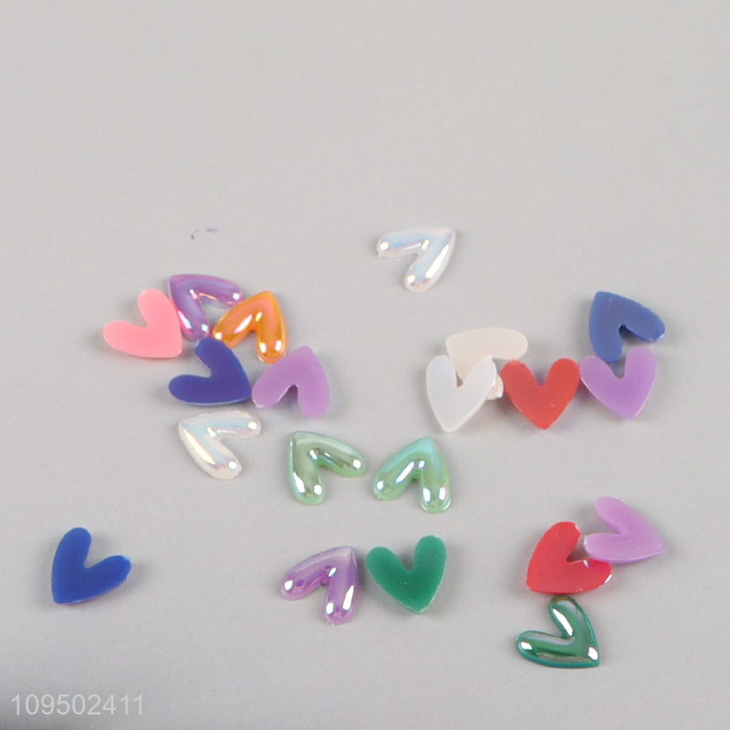 China wholesale colorful heart shape diy sequins