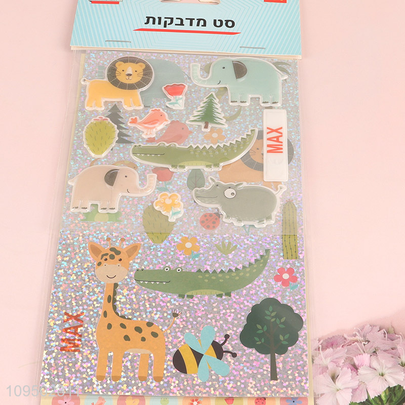 China products animal series cartoon sticker for kids
