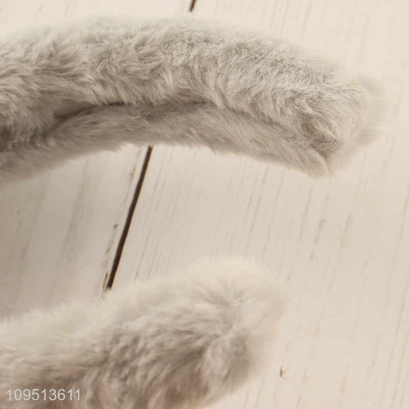 Good selling plush hair hoop hair decoration wholesale