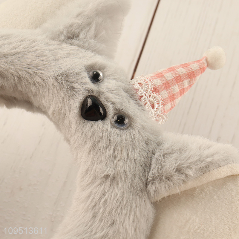 Good selling plush hair hoop hair decoration wholesale