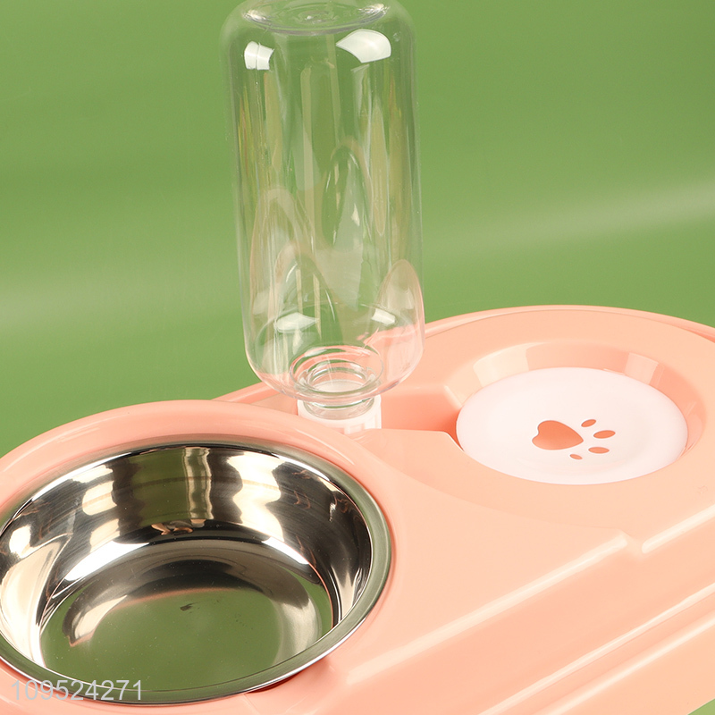 China supplier cartoon cat feeding bowl pet bowl