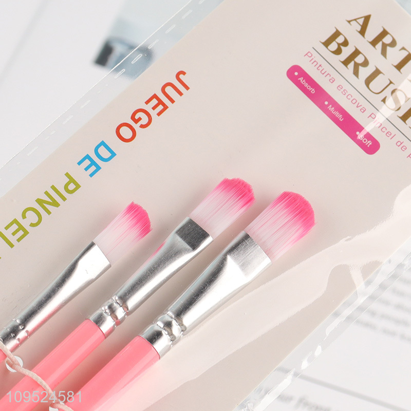 China supplier 3pcs paint brush set