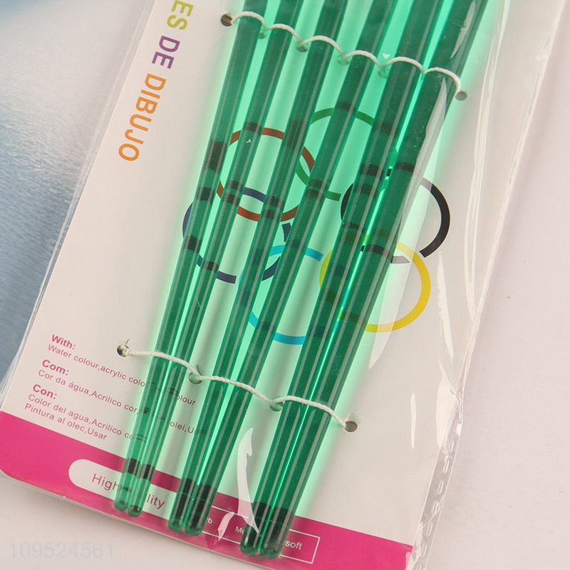 China wholesale 6pcs drawing paint brush set
