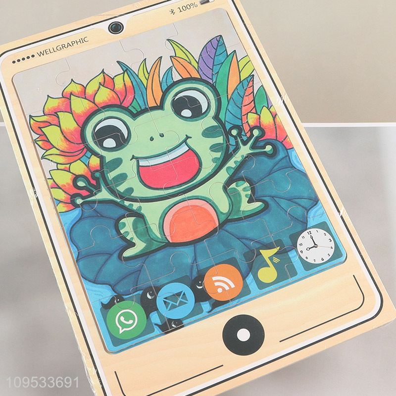 Newest Cell Phone Shaped Wooden Jigsaw Puzzle