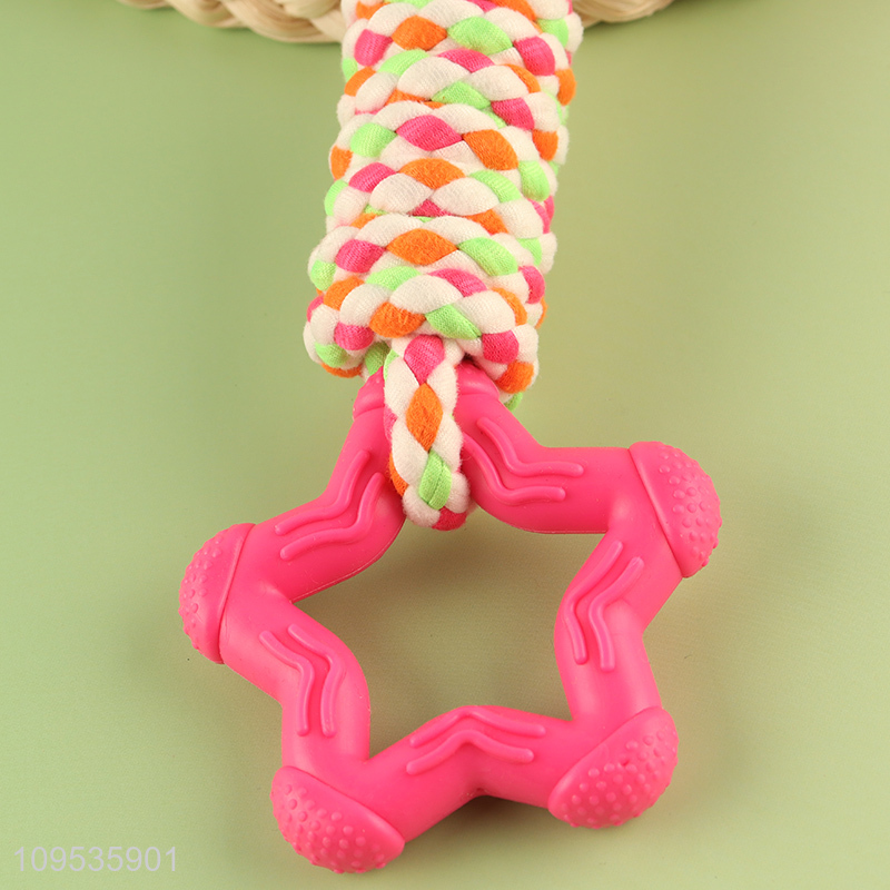 China products multicolor pet chew toys teething toys