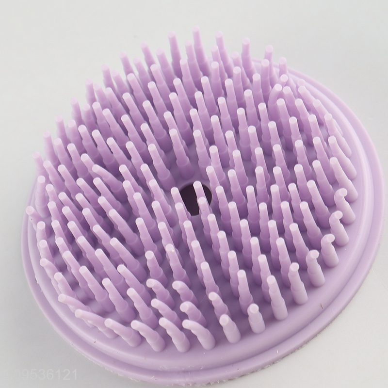 Factory supply space capsule refillable bath brush