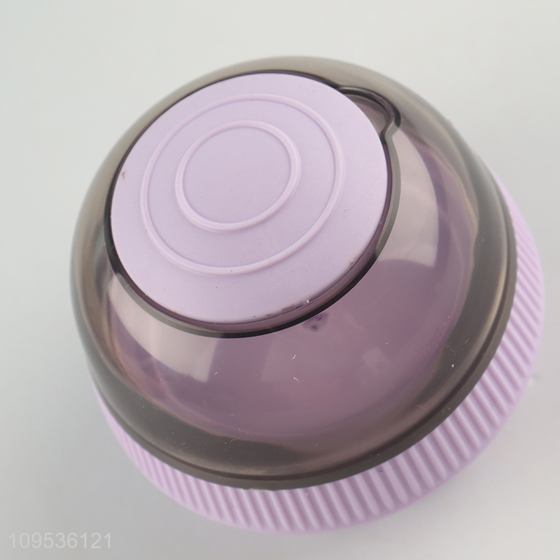 Factory supply space capsule refillable bath brush
