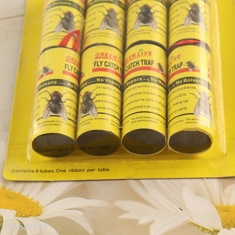 Good quality 8pcs fly catch trap for sale