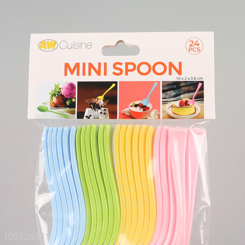 Popular products disposable mini plastic dessert spoon