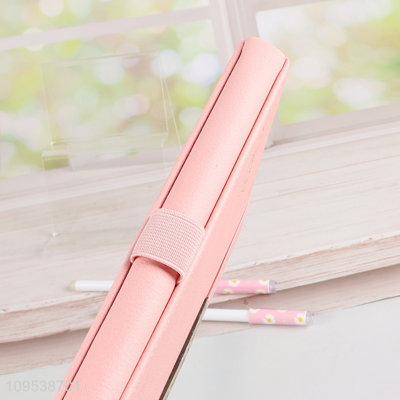 Top products pink hard cover writing notebook
