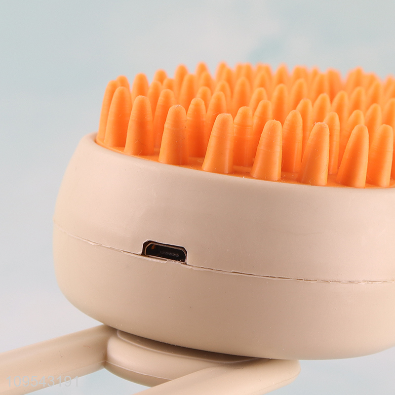 Hot sale electric spray handle massage brush