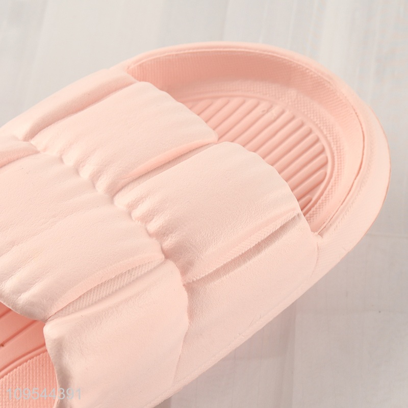Top sale pink summer non-slip women slippers